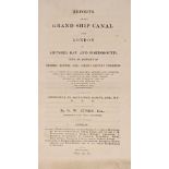 Cundy (Nicholas Wilcox). Reports on the Grand Ship Canal from London to Arundel Bay and Portsmouth,