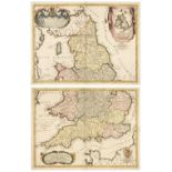 England & Wales. Coronelli (Vincenzo Maria), Parte settentrionale de Regno d'Inghilterra, 1691