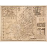 Northumberland. Speed (John), Northumberland, John Sudbury & George Humble, 1611 or later