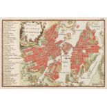 * Andrews (John). Four City Plans, circa 1771