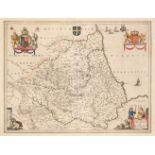 Northern Counties. A collection of approximately 45 maps, 17th - 19th century