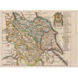 North-Western Counties. A collection of seven maps, 17th - 19th century