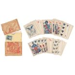 American Civil War Playing Cards, Union Cards, New York, 1862