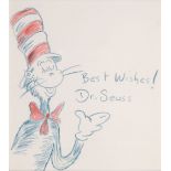 * Geisel (Theodor Seuss, 'Dr. Seuss', 1904-1991). The Cat in the Hat, pencil drawing