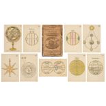 * Pâris (Louis-Michel). Cartes Élémentaires d'Astronomie et de Géographie, par M. l’Abbé Pâris,