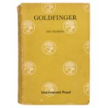 Fleming (Ian). Goldfinger, uncorrected proof, 1958