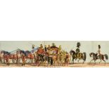 Panorama - Queen Victoria. [Fores' Correct Representation of the State Procession... of Her Majesty'