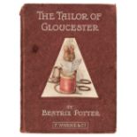 Potter (Beatrix). The Tailor of Gloucester, 1st edition, 1903