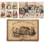 * Spooner (William, publisher), The Family Coach, a Merry Round Game, c.1855, & 1 other