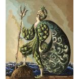 * Le Cain (Errol John, 1941-1990). A Sea Deity, possibly Amphitrite