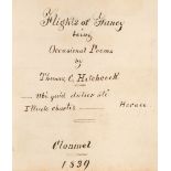 Ireland. Flights of Fancy, being occasional poems by Thomas C. Hitchcock ..., Clonmel: 1839