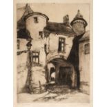 * Anderson (Anne), The Butterhaus. Bruges; & Charles H. Toussaint, Reims and Amiens, etchings