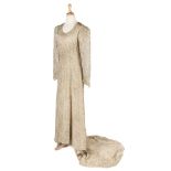 * Clothing. A 1930s wedding or court dress, & other early-mid 20th century garments
