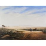 * Bonney (Peter, 1953-). Veldt Landscape, 1989, oil on canvas, signed