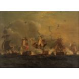 * Marine School. The Battle of Cape St Vincent, Anglo-Spanish War, 1797