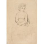 * Romney (George, 1734-1802). Young Woman Seated