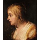 * Rubens (Peter Paul, 1577-1640, follower of). Head of a Woman in Profile, 17th century