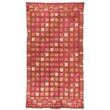 * Indian. A Phulkari shawl, early 20th century