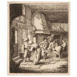 * Ostade (Adriaen Jansz. van, 1610-1685). Group of ten etchings, circa 1640-1646
