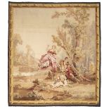 * Aubusson tapestry. La Bascule, 19th century
