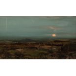 * Mitchell (John Campbell, 1865-1922). Moonrise, Achnacree Moor, Benderloch, Scotland
