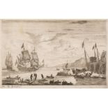 * Dutch and Flemish School. Etchings including Waterloo, Rembrandt, Ruysdael, Nooms, etc.