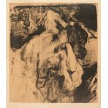 * Belleroche (Albert de, 1864-1944). Le Sommeil, lithograph and 3 others