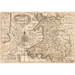 Wales. Van den Keere (Pieter), An 'Atlas' containing 10 county maps, circa 1627