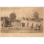 * India. Wood (William), Seven views in Calcutta, 1833