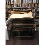 * Book press & Laying press. A book press by Dryad of Leicester