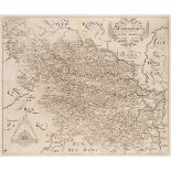 British County Maps. A collection of approximately 100 maps, 17th - 19th century