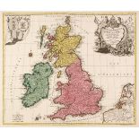 British Isles. Lotter (Tobias Conrad), La Grande Bretagne..., circa 1764