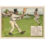 Crombie (Charles). Laws of Cricket, [1907]