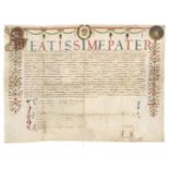 * Papal Petition. Petition to the pope on behalf of John Goldwelle and Edmund Gaio
