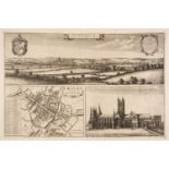 Canterbury. Hollar (Wenceslaus), The North Prospect of Canterbury, circa 1710