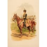 * Wollen (William B.). Seven large lithographs of Military Uniforms, circa 1902