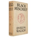 Waugh (Evelyn). Black Mischief, 1st edition, London: Chapman and Hall, 1932