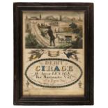 * Shoe Polish Trade Card Advertisement. Debit de Cirage du Sieur Lesage