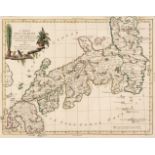 Japan & Korea. A collection of 7 maps, 18th & 19th century