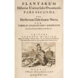Morison (Robert). Plantarum Historiae Universalis Oxoniensis, volumes 2 & 3, 1680-99