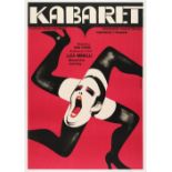 * Film poster. Cabaret (Kabaret), 1972