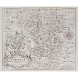 British County Maps. A collection of approximately 200 maps, 17th - 19th century