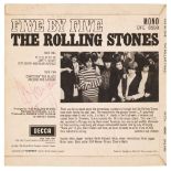 * Rolling Stones. A signed EP record sleeve for Five by Five 'Decca Mono DFE 8590'