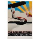 * Rolling Stones Poster. The Rolling Stones American Tour 1972