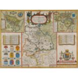 * Huntingdonshire. Speed (John). Huntingdon Both Shire and Shire Towne..., circa 1627