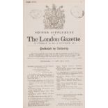 London Gazette. January 1914-December 1921, a complete run lacking only volume 4 of 1920