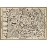 North West England. A collection of five maps, 17th & 18th century