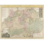 Switzerland. A collection of 10 maps, 18th & 19th century