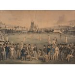 * Drummond (William and Charles J. Basébe, after). Cricket Match at Brighton, circa 1860