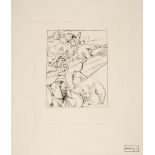 * Ayrton (Michael, 1921-1975). Spears (Archilochos Suite), etching with drypoint, 1975